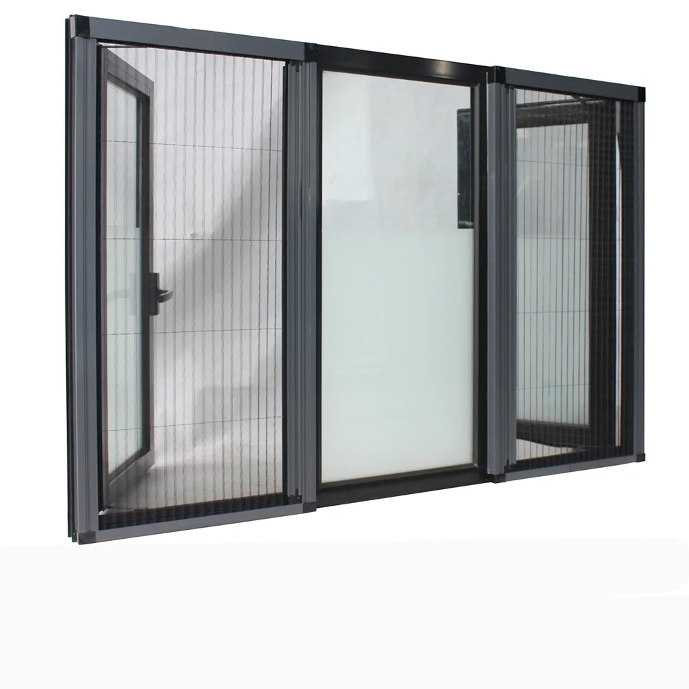 factory direct sales best price aluminum casement window with new design for building from Yiju Iot