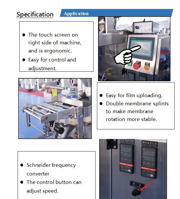 MDP horizontal food packing machine liquid vffs packing machine small food packing machine