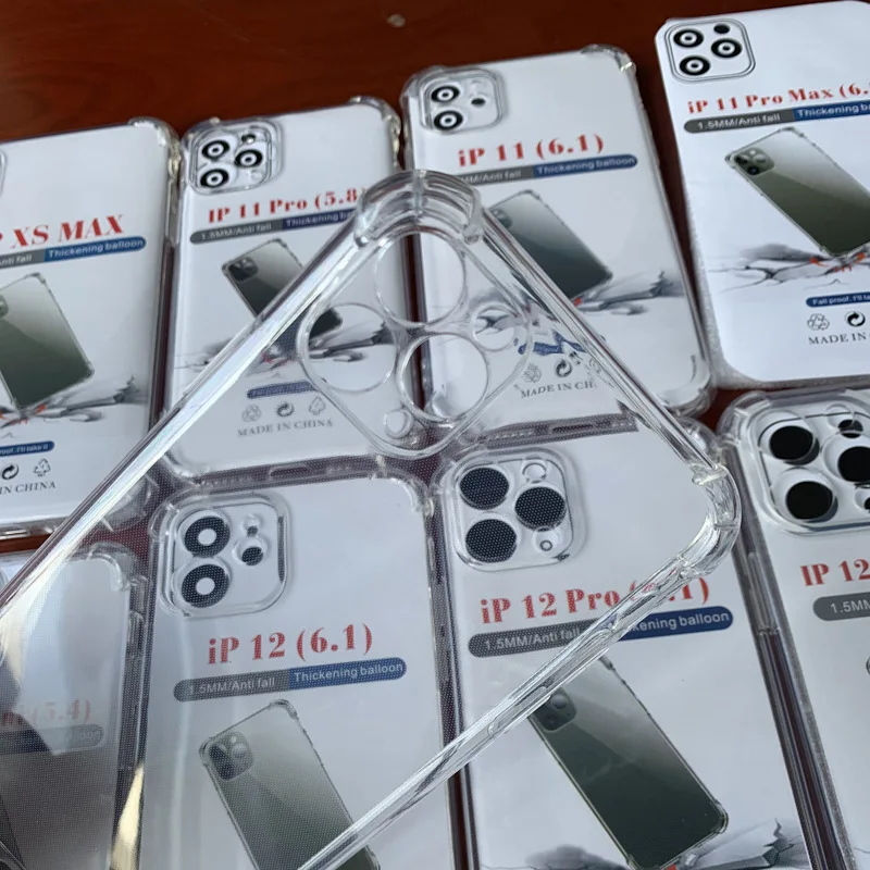 Clear phone case Clear TPU For Samsung Phone Cases For IPhone 15 14 plus 11 12 13 Pro Max Transparent cell phone cases