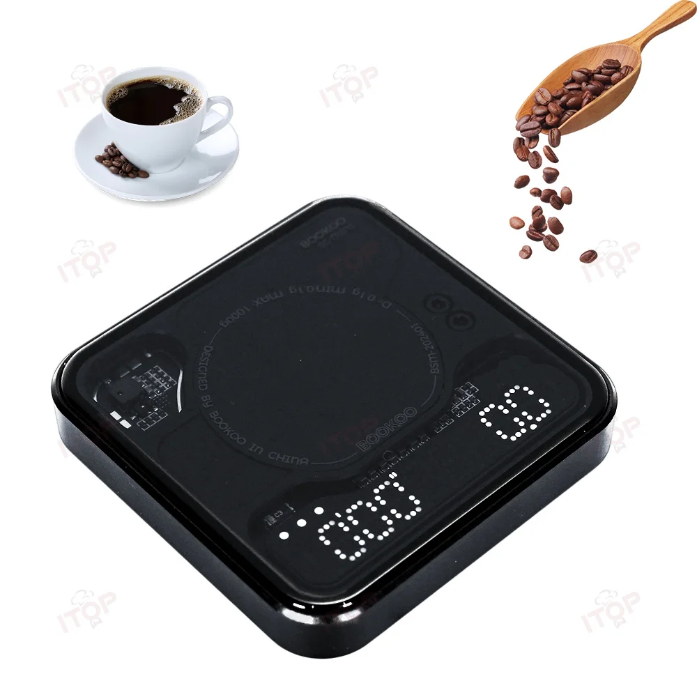 High Accuracy Coffee Utensil Electronic Coffee Scale Mini Bluetooth Coffee Scale