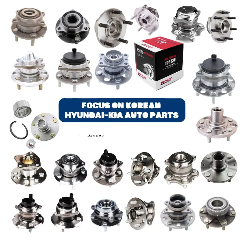 Автозапчасти, подшипник ступицы переднего и заднего колеса в сборе для Hyundai Santa Fe 2,7 2007 Tucson i20, матрица из сплава Elantra Accent Getz h1