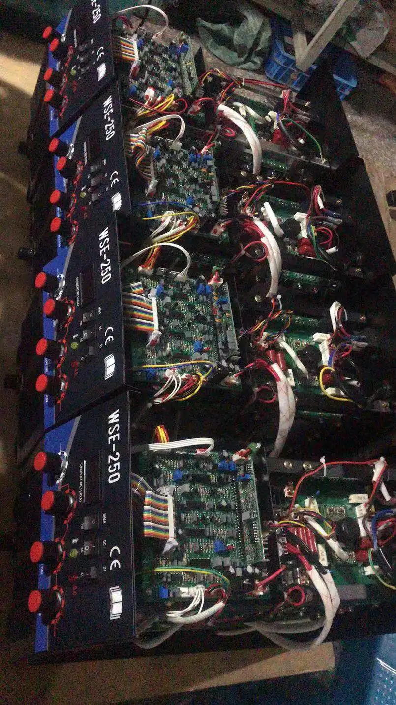  WSE200A импульсный TIG/MIG/MMA сварочный аппарат алюминиевый 200/380V оба используют