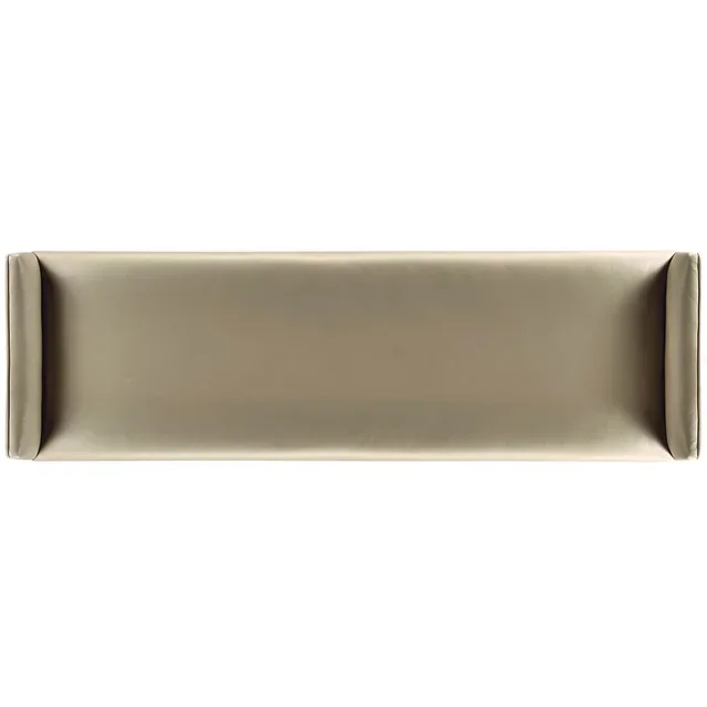 Luxury high quality Italia nordic modern style indoor leather bed bench for commercial hotel bedroom furniture bed stoo