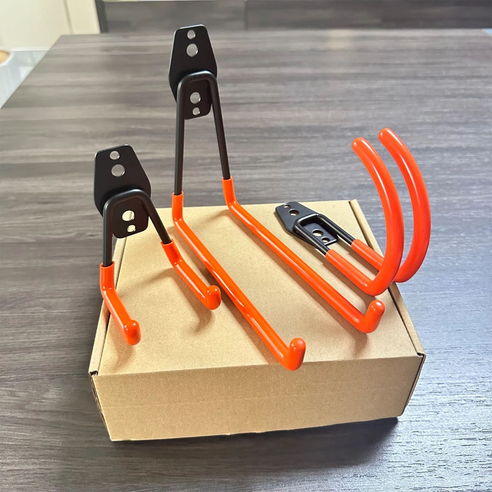 Multi Color Utility Tool Organiser Anti-Slip With Rubber Lawn Equipment Wall Hangers Cork Board Garage Hooks