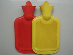Classic ordinary  type  Rubber hot water bag bottle with fleece cover