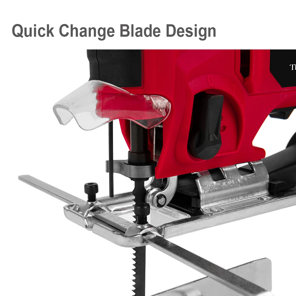 BSCI Factory Best Price Professional Brushless Jig Saw Woodworking Machine Tool 600W Corded Electric Jig Saw For Wood
