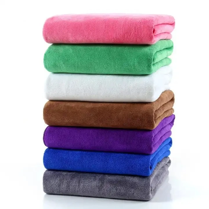 Wholesale Ome Custom Super Absorbent Cleaning Towel Manufacturer 80 Polyester 20 Polyamide Microfiber Towel