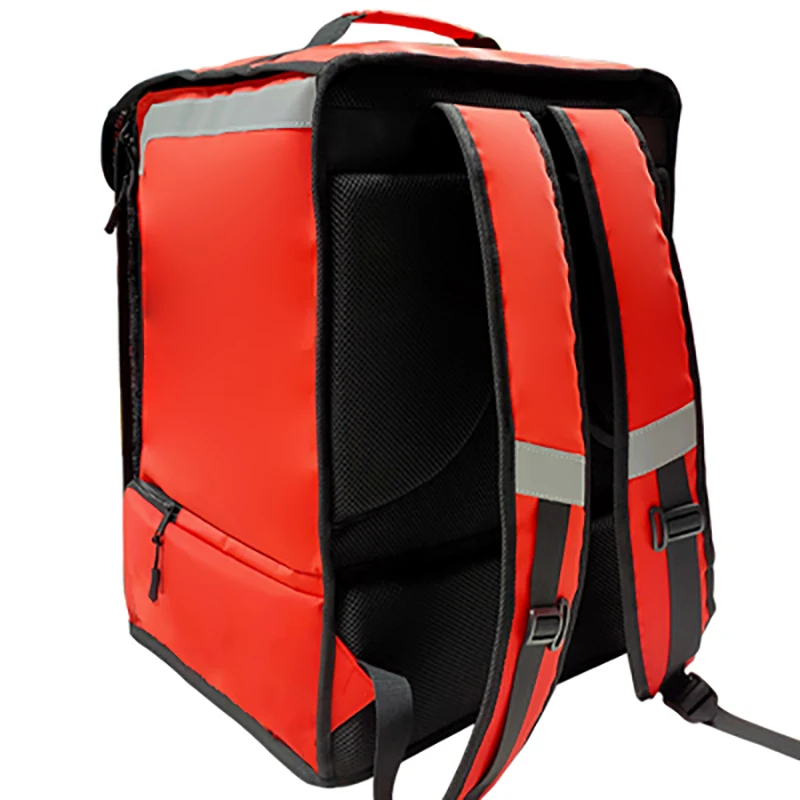 Eye Catching Design Add On Your Logo Let Drive Your Brand To Increase Visibility Food Delivery Backpack
