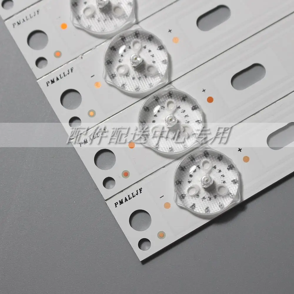 9 шт х Светодиодная подсветка полосы для JS-D-JP5510-A61EC B61EC E55DU1000 4K FHD 6V 60517 60714 6-LEDs 576