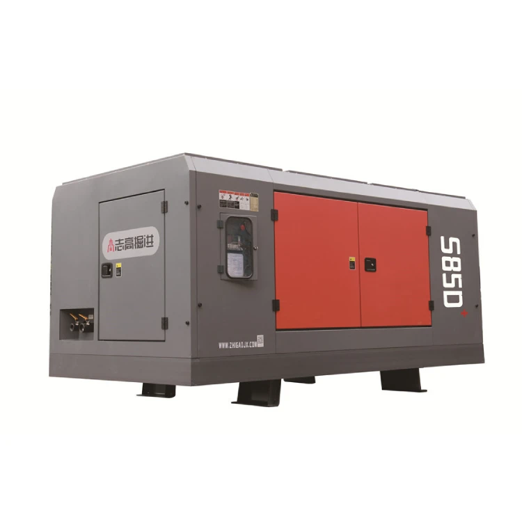 ZEGA S85D 228KW 22 бар дизельный двигатель Винтовые воздушные компрессоры для водяных