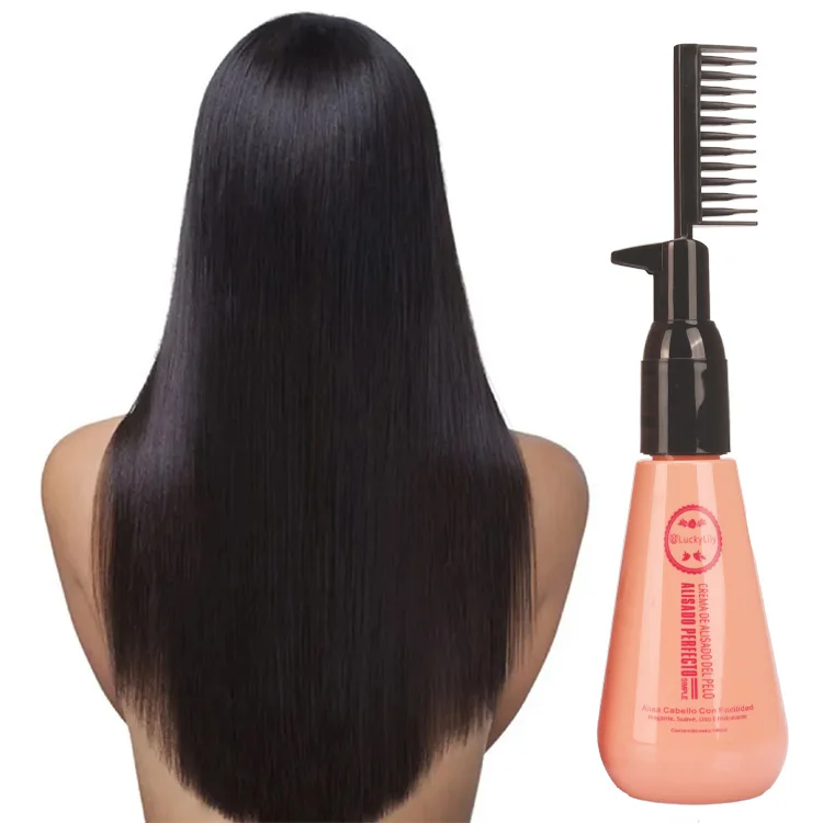 Private Label  Health Care Treatment Hair Straightening Hair Rebonding Cream Hair Straightening