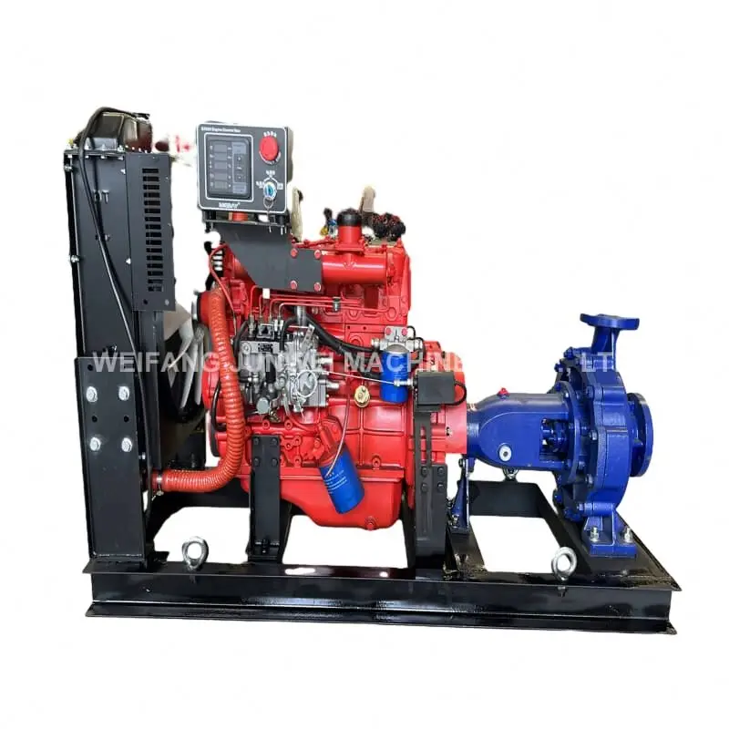 8 inch and 10 inch diesel engine water pumpSingle cylinder engine agricultural diesel pump set