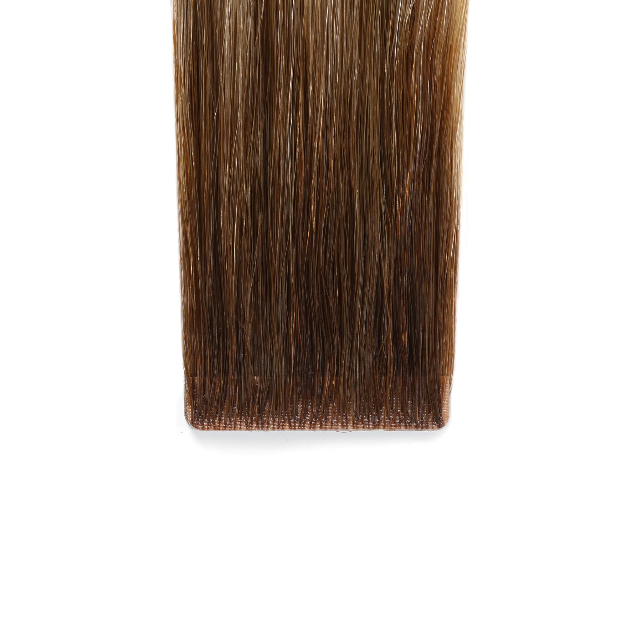 Natural Body Model Long Tape Ins Extension Invisible Double Drawn Adhesive Tape 100% Russian Raw Human Hair Natural Wave Free