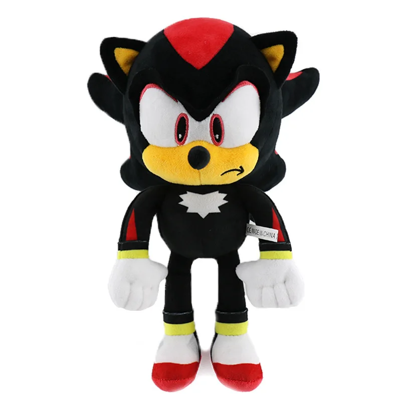 Manufacturers wholesale 50 styles of hedgehog Sonic plush toys cartoon games movie peripheral dolls backpack gifts for children