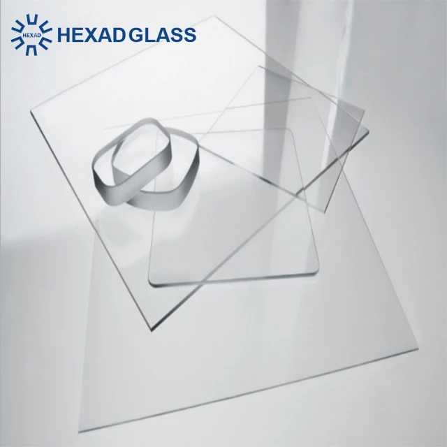 Hexad-high Quality AR Anti Reflective Coating Tempered Ultra Clear Glass 2mm 3mm 4mm Customized Bulletproof Glass Flat Solid
