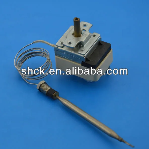 Heater capillary thermostat