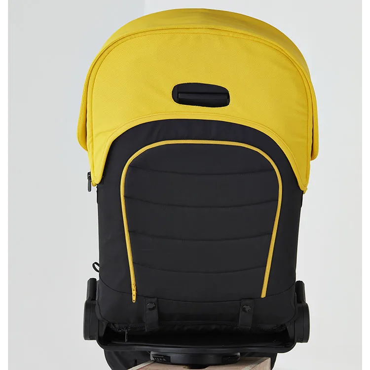 High-view Shock-absorbing custom aluminium foldable stair climbing push baby walkers