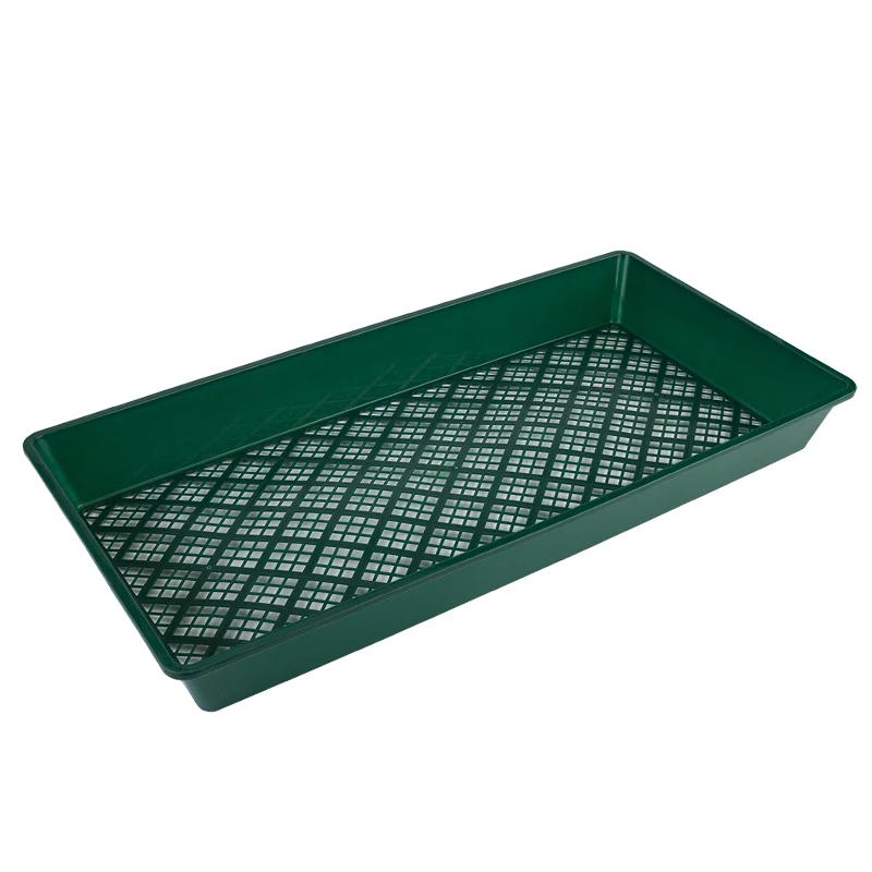 Best price 54*27*6.5cm food grade plastic tray high quality factory wholesale seed plant germination tray