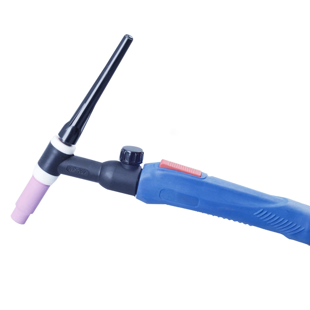 Сварочная горелка для аргона HUARUI с воздушным охлаждением, 200 А, WP26, кабель 4 м, 8 м, с кожаным чехлом