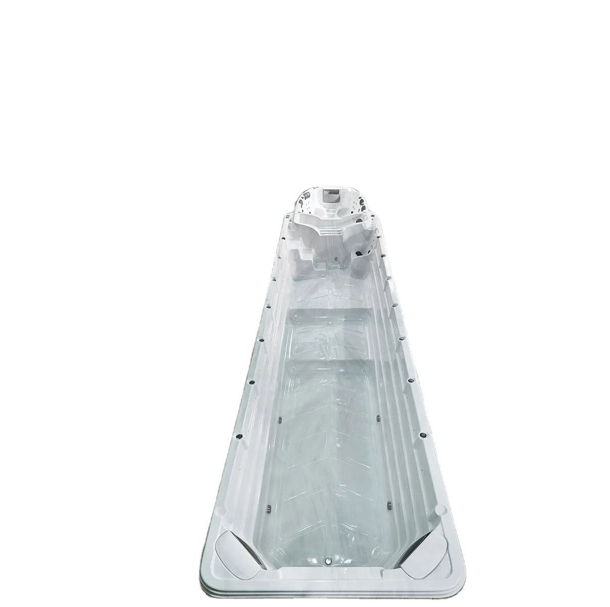 Большой плавательный спа 12 метров бесконечный бассейн с горячей ванной ванны джакузи бассейны