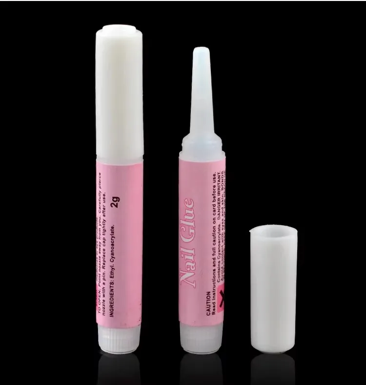 Wholesale Strong Nail Glue Artificial Press On Nail Tips Mini 2g Manicure Art Decoration Beauty Gel For False Nails