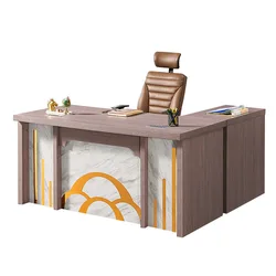 Деревянная офисная мебель, офисный стол, компьютерный стол, стол менеджера, стол руководителя