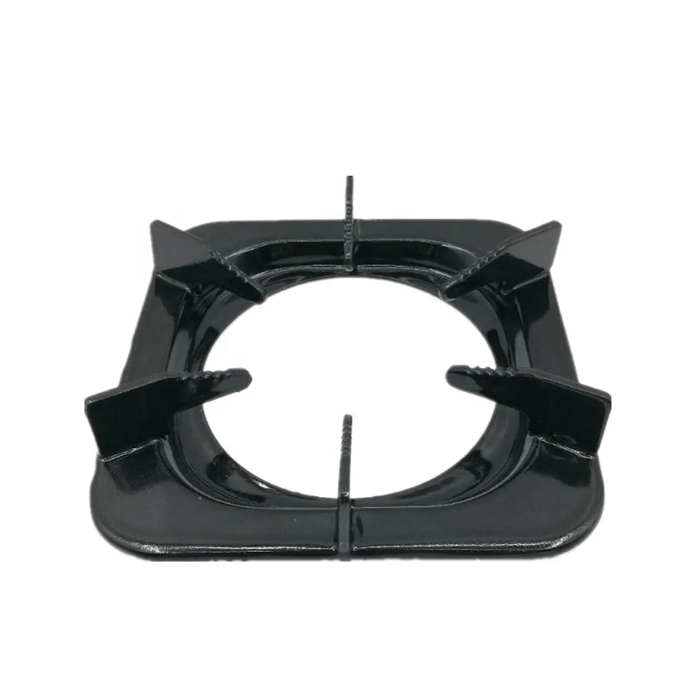 Gas Cooker Burner Parts Square Stove Parts Burner Pan Support