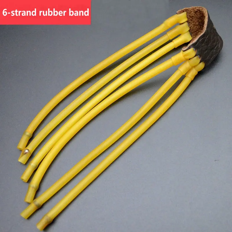 JW-113 High quality 6-strand elastic 3050 slingshot rubber bands hunting fishing slingshot accessory
