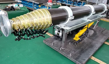 Пневматическая телескопическая мачтовая лампа 20 м и антенна для камеры PTZ