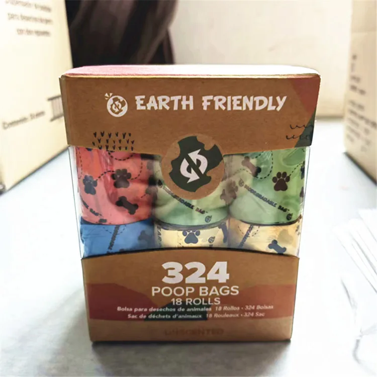 STROBIGO Eco Friendly Dog Poop Waste Bags Biodegradable