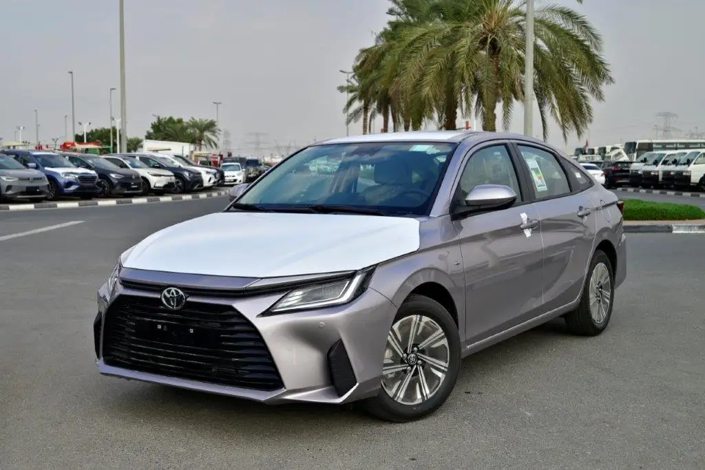 Perfect affordable Used TOYOTA YARIsS Y+ 1.3L 2024 MODEL YEAR PETROL CVT SILVER COLOR cars   Ready to  go