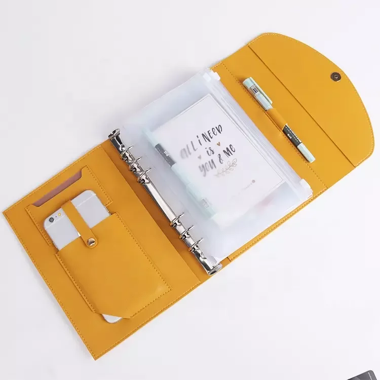 Multi-function Diary A5 Journal and Planner Budget Binder with Cash Envelopes