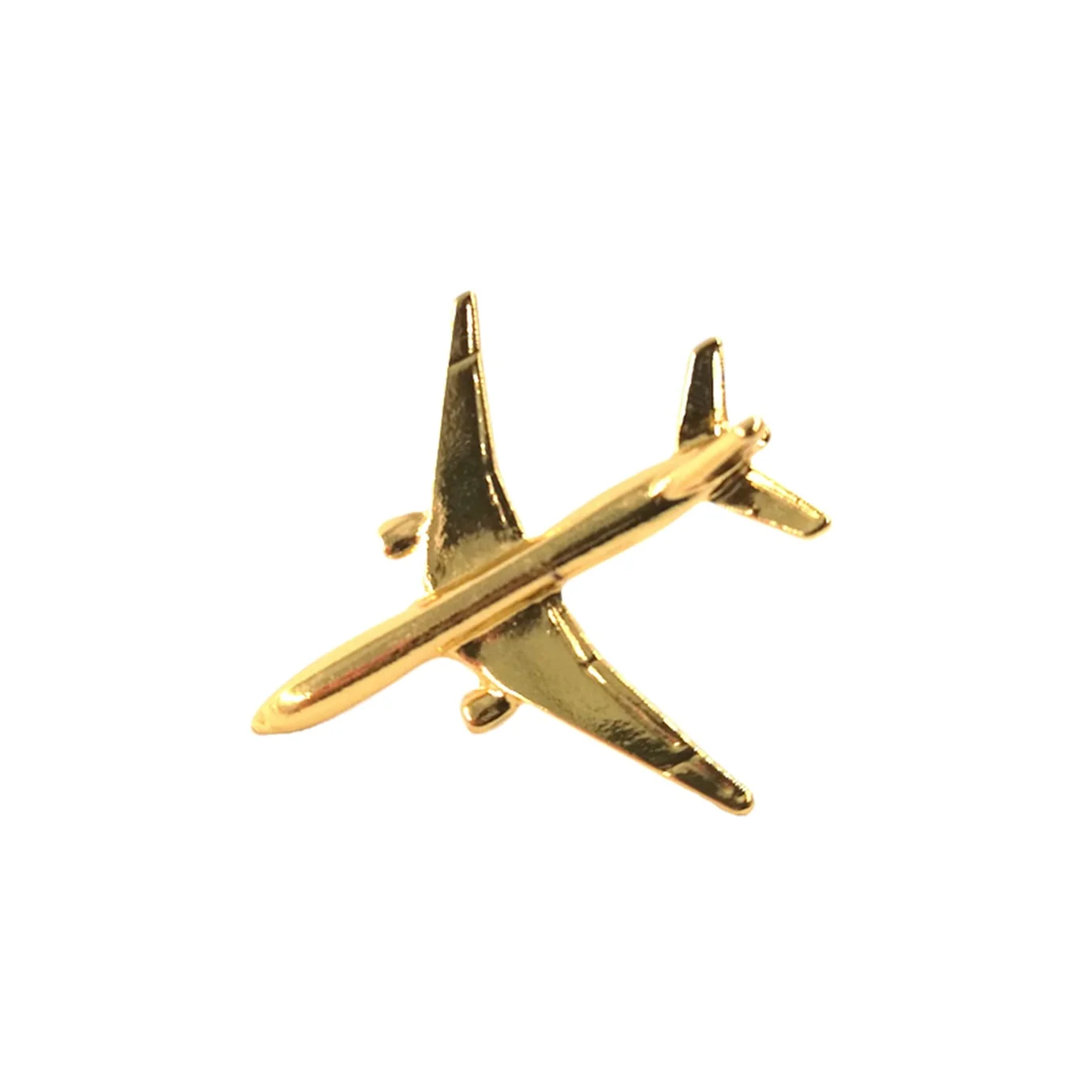 Эмалированные булавки для лодки на заказ 2 вида стилей золотого цвета значок 3d Золотой самолет брошь