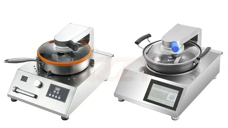 6.8l Touchscreen Intelligent Control Panel Wholesale Professional Automatic Restaurant Electric Cooking Machine Industry
