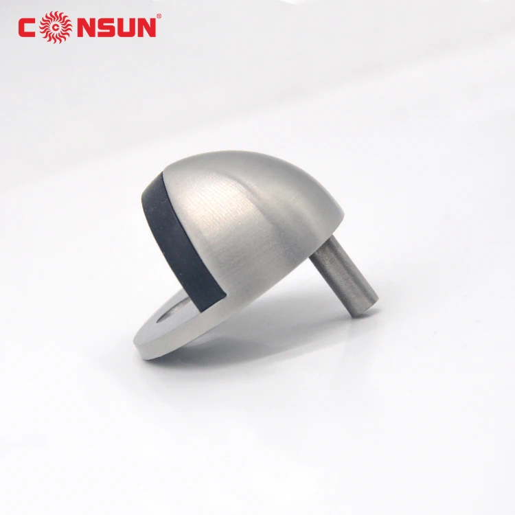 Furniture Hardware Half Moon Stainless Steel 304 Rubber Door