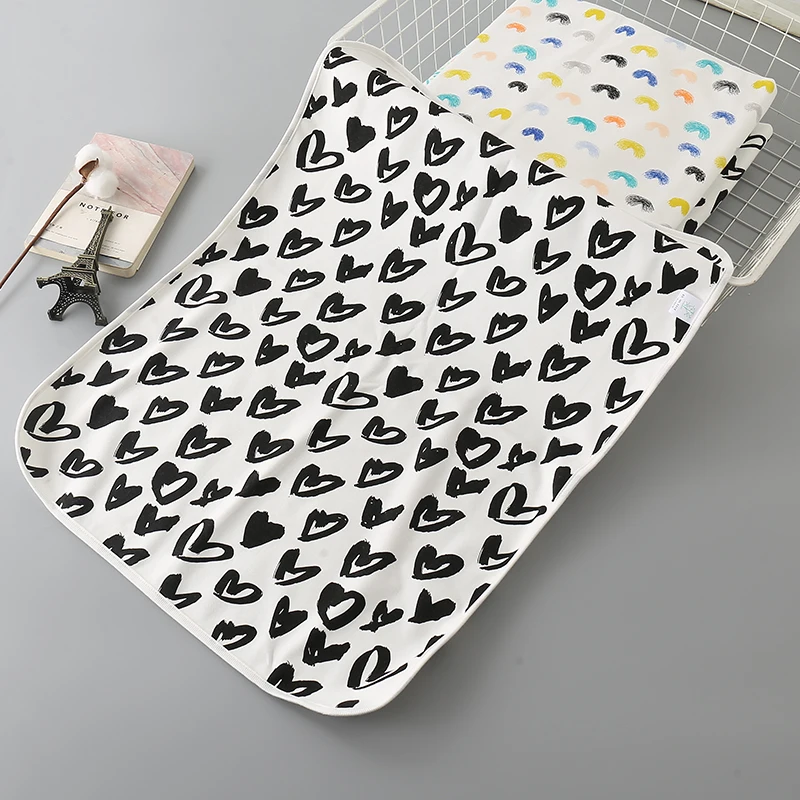 High Quality washable waterproof baby diaper baby changing mat liners portable baby changing pad changing pad liner