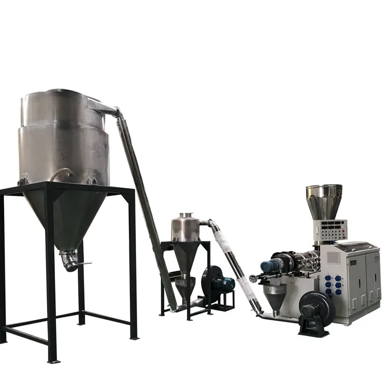 Twin Screw Extruder Granulator Waste Plastic Recycling Pelletizer Price Of Plastic Extrusion Machine