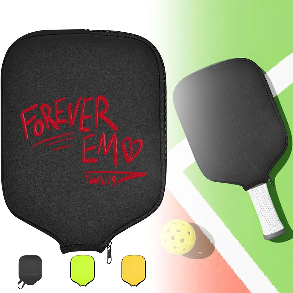 Hot Selling USAPA Paddle Neoprene Cover Standard Custom Logo Pickball Paddles Pickleball Racket Adults Round Solid Entertainment