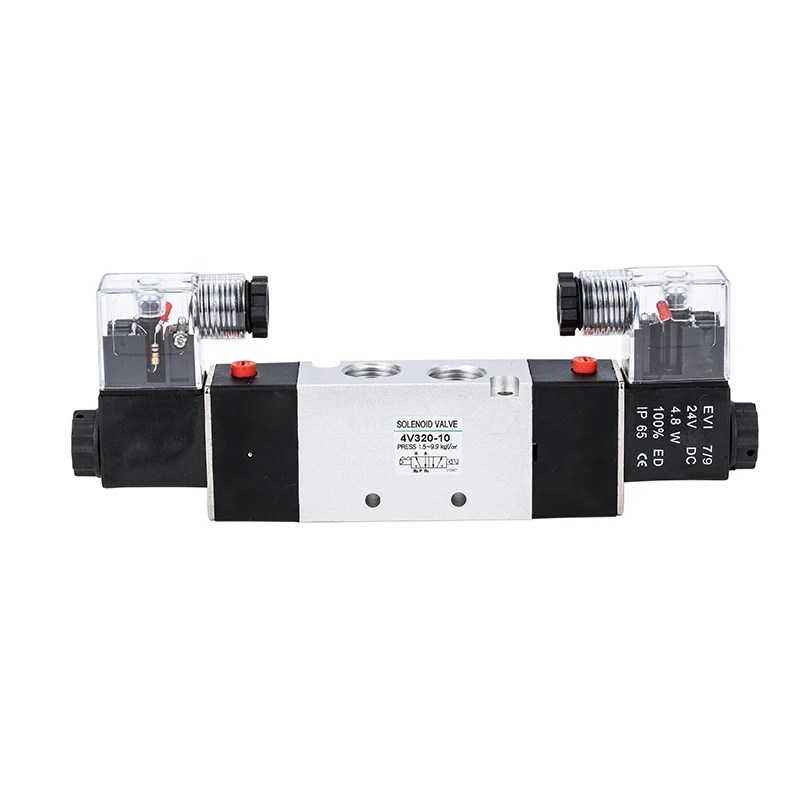 Hot selling products AIRTAC 4V Series 4V320-08 4V320-10 5 Port 2 Way Double Coil Pneumatic Solenoid Valve