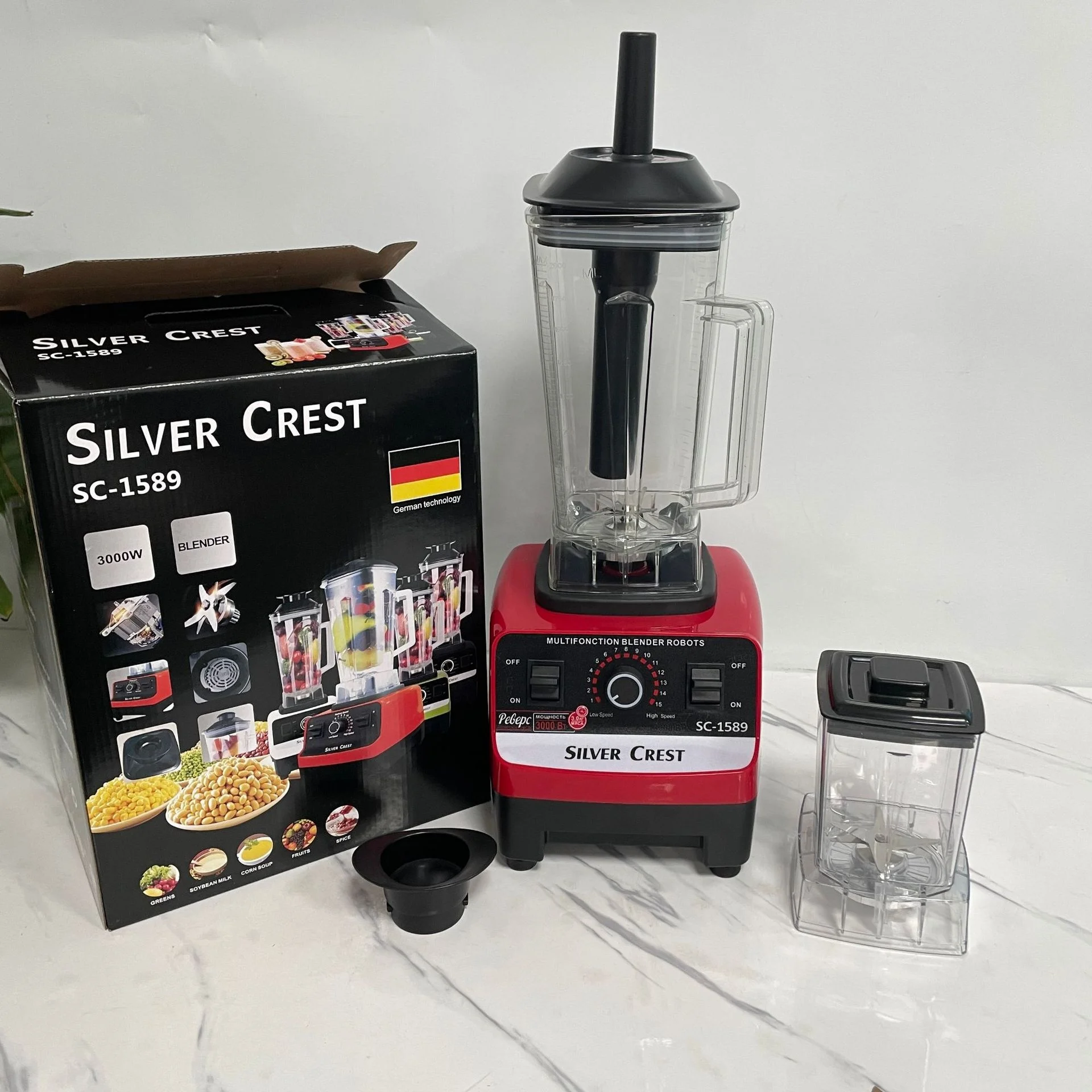 Professional Fruit Smoothie Juicer Machine Kitchen Food Processor Ice Mixer And Heavy Duty Power Commercial Electric Blender