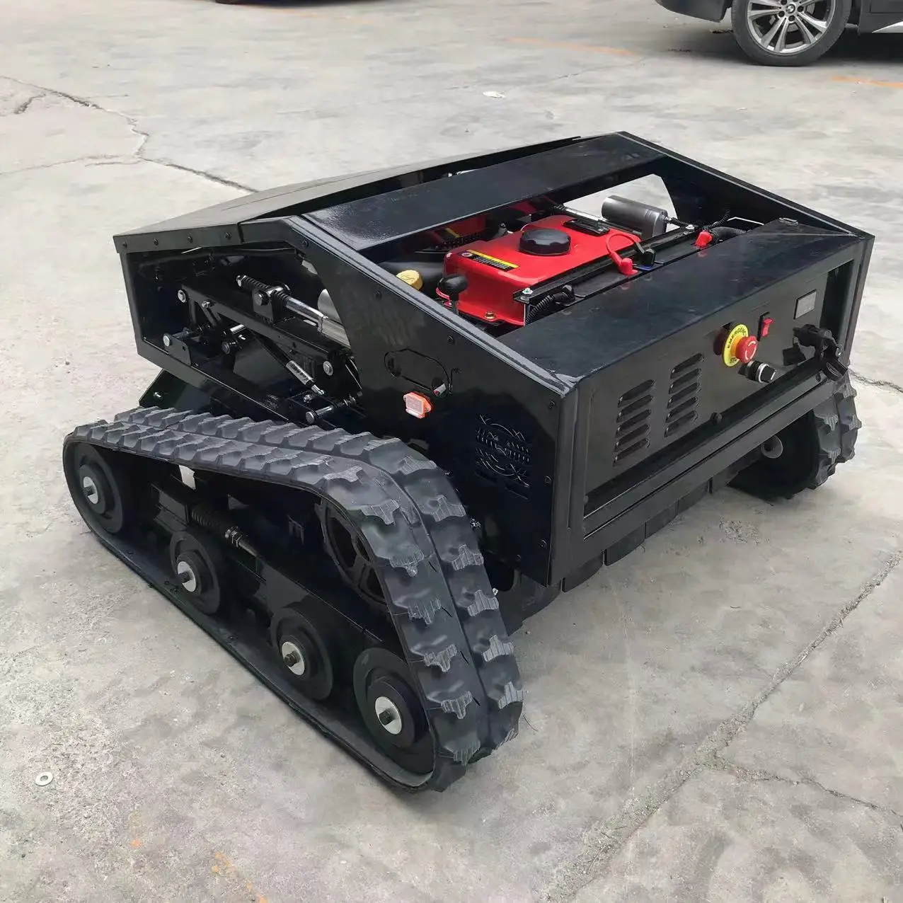 Remote-controlled robot lawnmower Gardening tools Lawn garden adjustable lifting