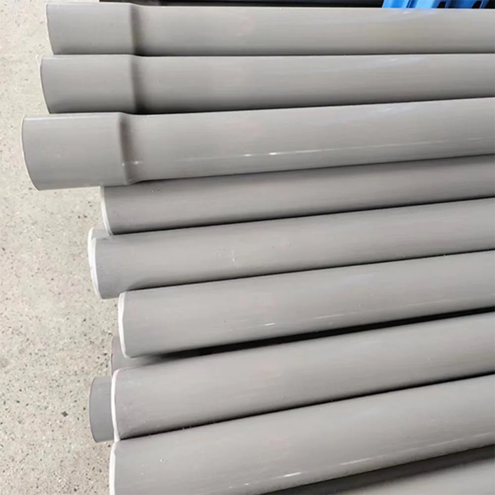 Горячая продажа белый размер ПВХ водопроводная труба пластиковая Upvc ТРУБЫ для водоснабжения