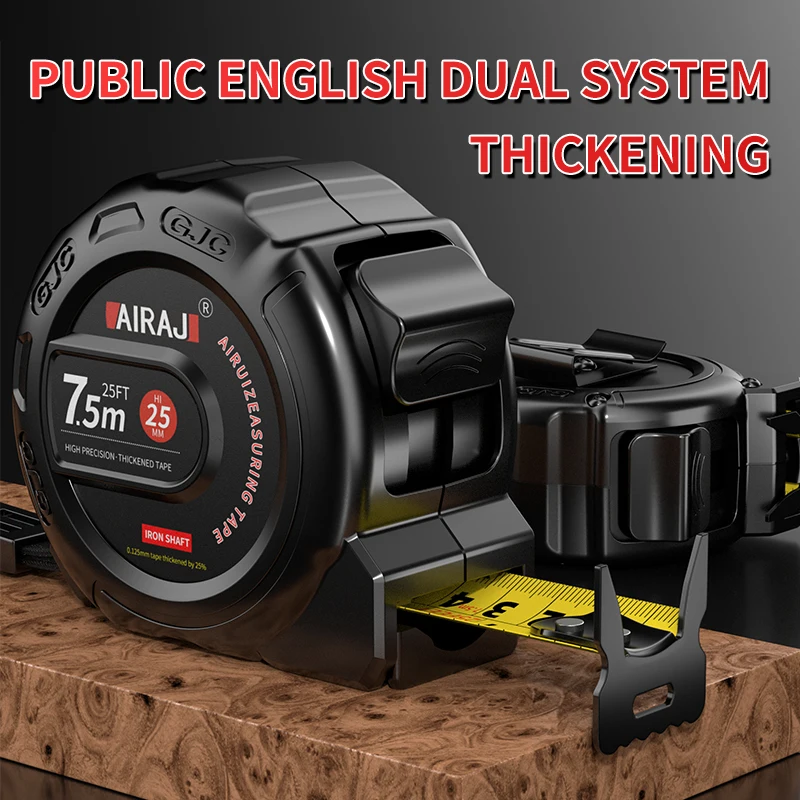 Tape measure 5 m 7.5 m 3 m high precision box ruler wear-resistant stainless steel ring ruler