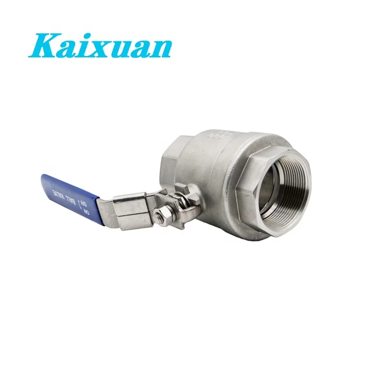 Stainless Steel Water Valve 304/316 2pcs Ball Valve 1000WOG 2000 WOG DN15 DN25 stainless steel ball valve