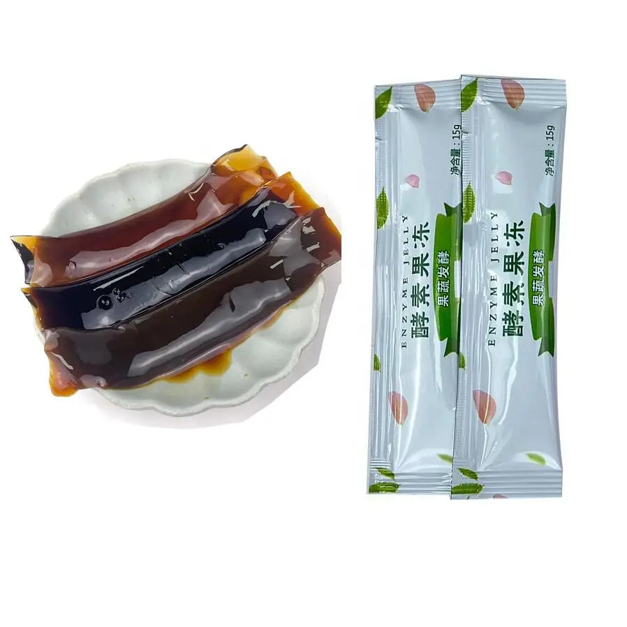 Wholesale OEM ODM Vegetable Fruit Probiotics Weight Loss Slim Enzyme Powder Detox Enzyme Fiber Jelly