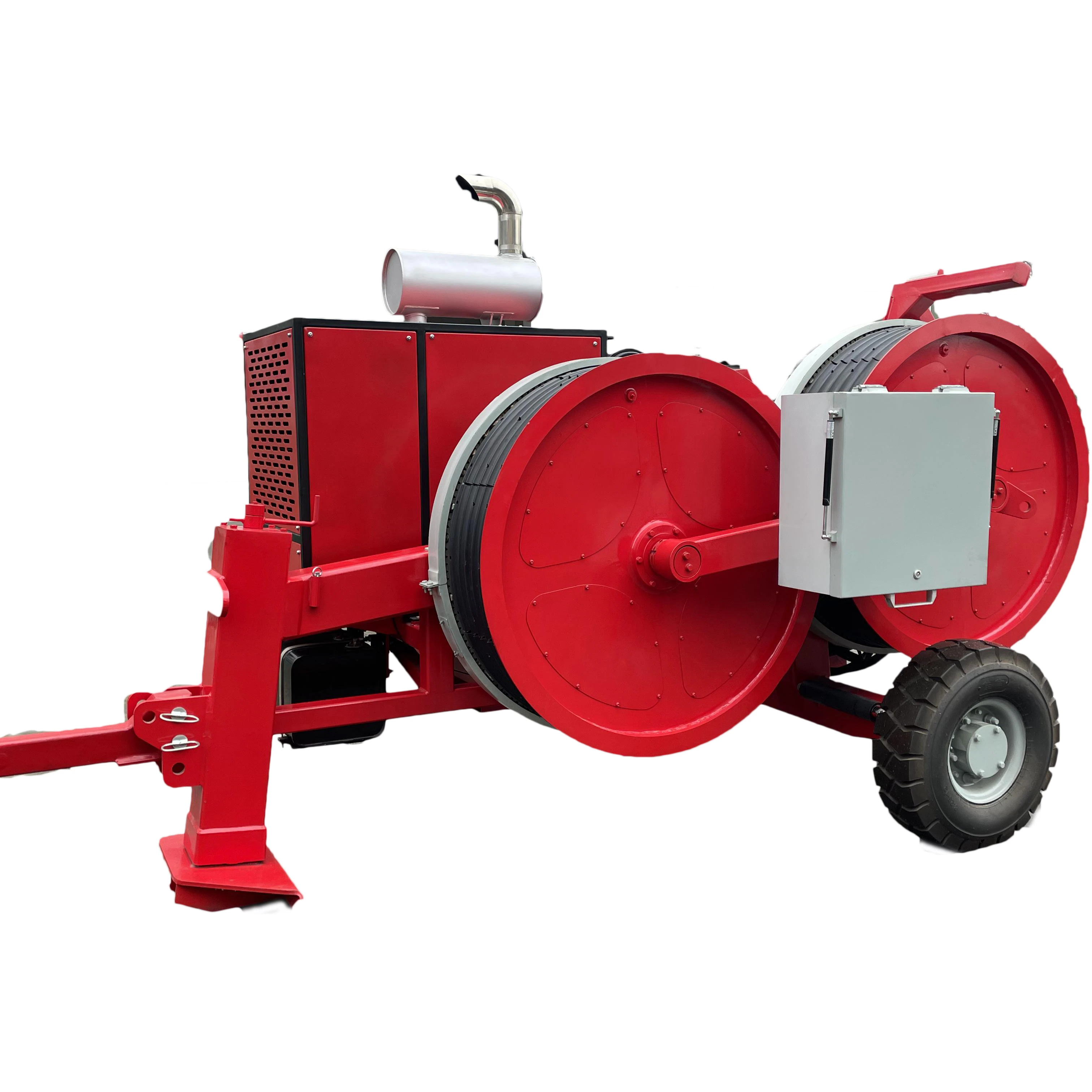 Профессиональный Максимальный непрерывный Тяговый гидравлический натяжитель кабеля 40KN