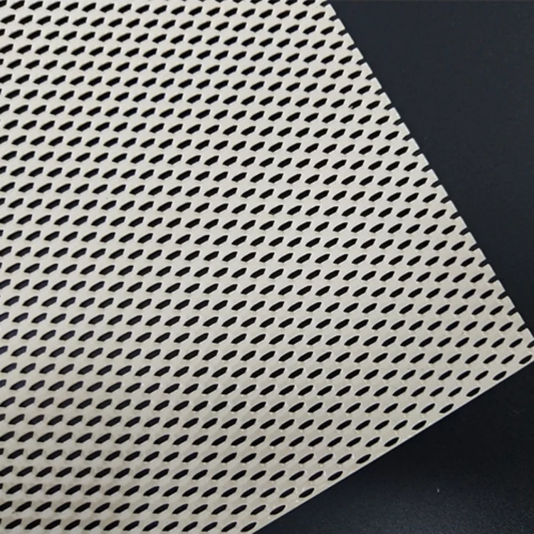 perforated aluminium mesh sheets 1.8mm knife shear test pass by AZUMA DESIGN salt spray test
