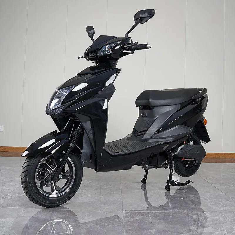 India CKD 10inch new design electric moped 600W/800W 40-50km/h speed 45-65km range factory customized adult electric motorcycle