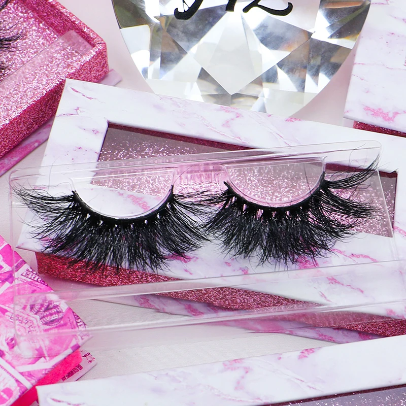 Qingdao factory wholesale dramatic 3D false lashes wholesale mink eyelashes