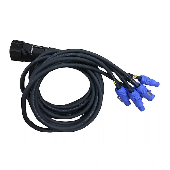 break out socapex cable for power cord IEC AC power cord